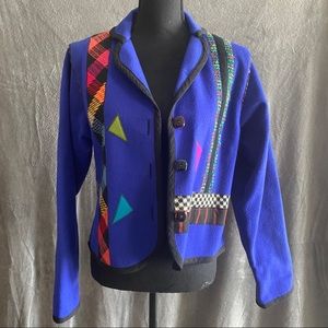 Vintage ‘80s Lynn Murray Geometric Jacket